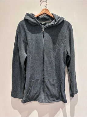 Stillwater Supply Co Gray-Green Full-Zip Hooded Jacket Size XL